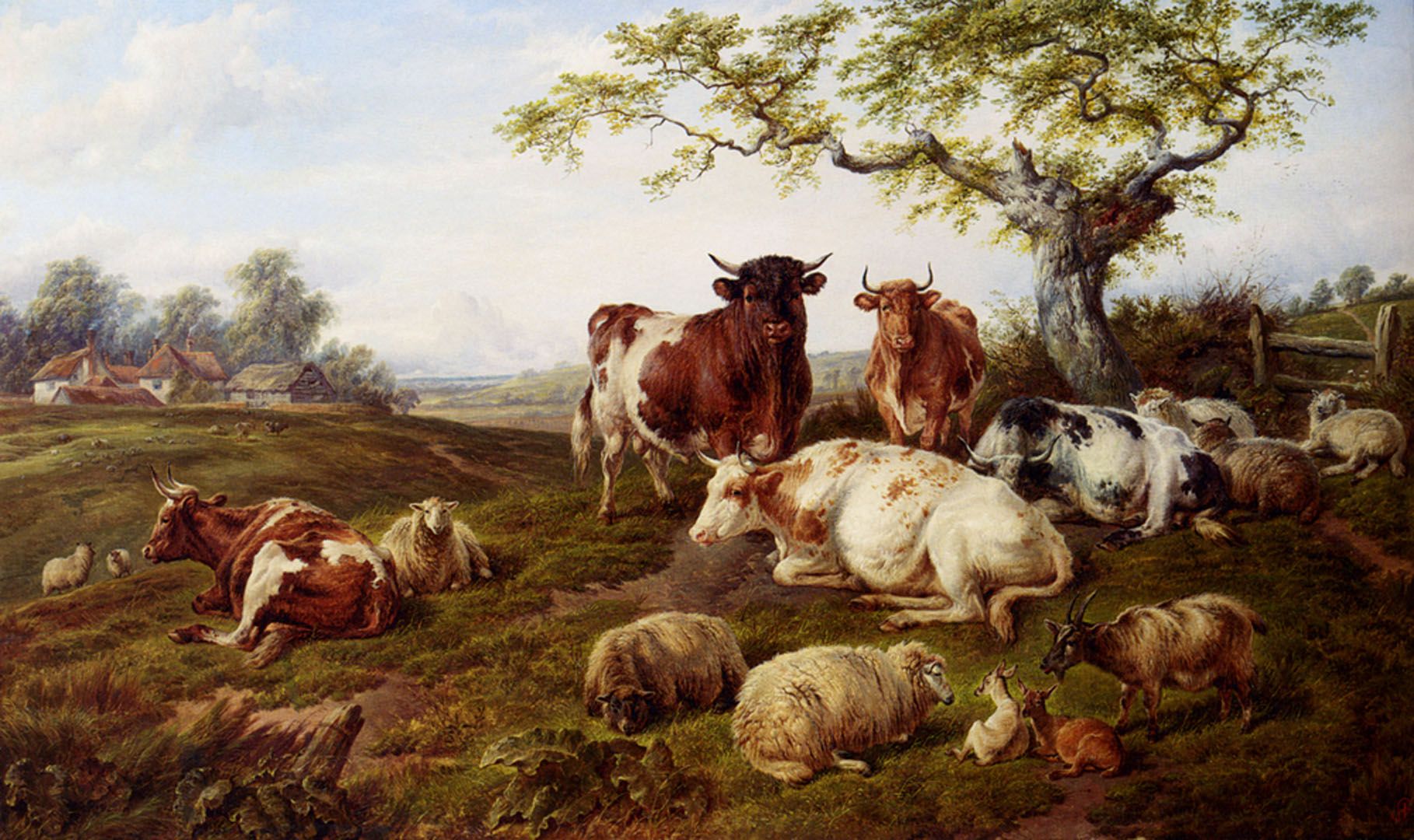 Thomas Sidney Cooper painting